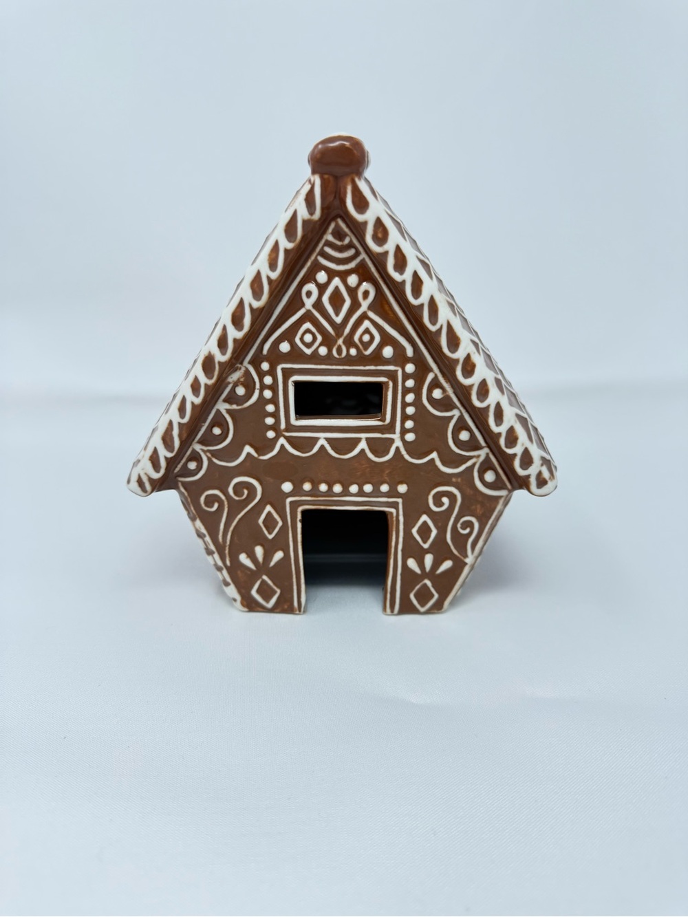 Pottery Barn Ceramic Gingerbread Village House Small New